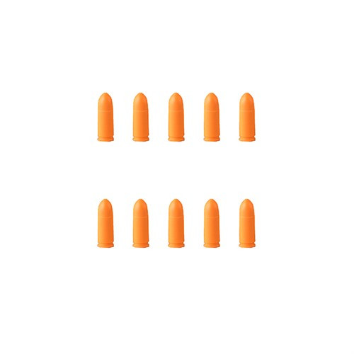 9MM LUGER ORANGE DUMMY ROUNDS 10/PACK