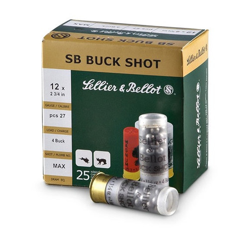 12 GAUGE 2-3/4'' 1-1/4OZ #00 25/BOX