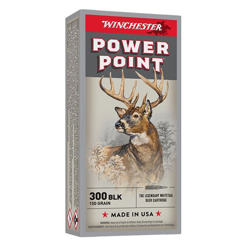 300 AAC BLACKOUT 150GR POWER SOFT POINT 20/BOX