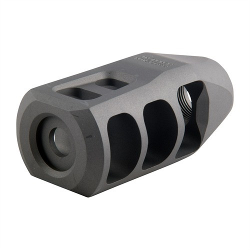 M11 MUZZLE BRAKE 30 CALIBER 5/8-24 SS SILVER