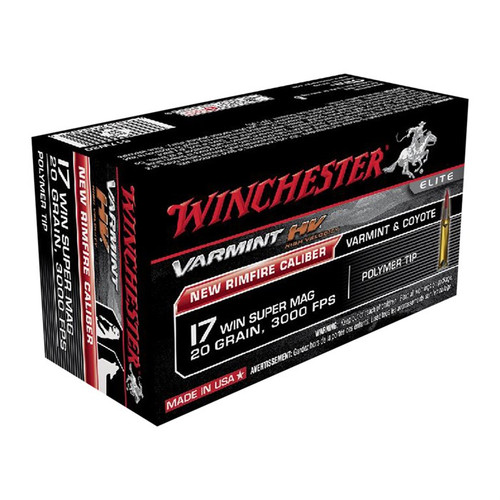 WIN VARMINT HV 17WSM 20GR PT 50/500
