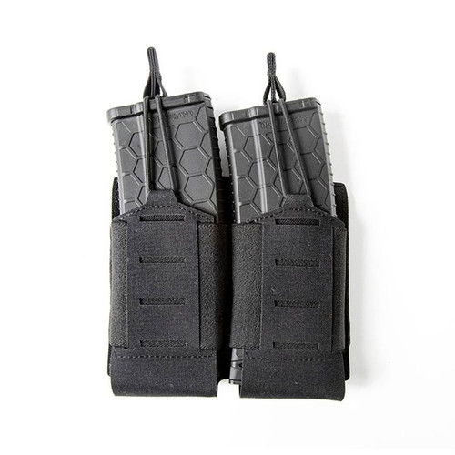 BH FOUNDATION DBL AR15 MAG POUCH BLK