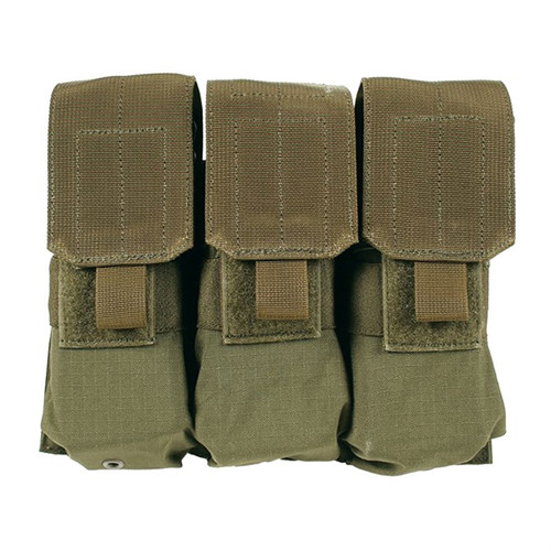 AR-15 TRIPLE MAG POUCH, OLIVE DRAB