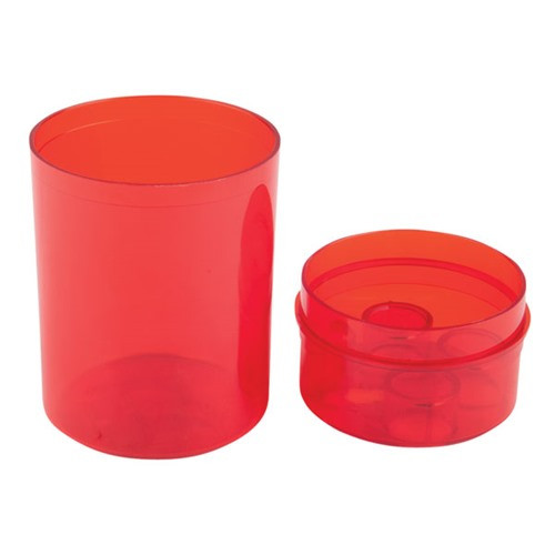 LEE DIE BOX ROUND RED