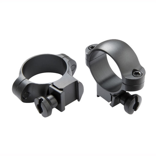 BURRIS MED 1" .22 RINGS BLK