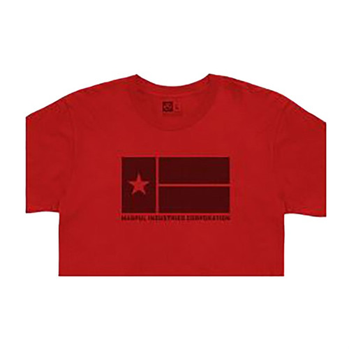 LONE STAR COTTON T-SHIRT RED MEDIUM