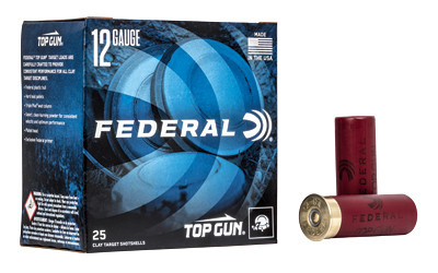 FEDERAL TOP GUN 12GA 2.75" #7.5 25/Box
