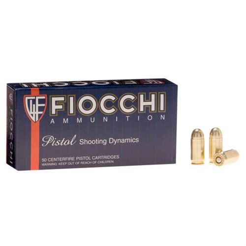 FIOCCHI SHOOTING DYNAMICS 9MM MAKAROV FMJ 50/BX