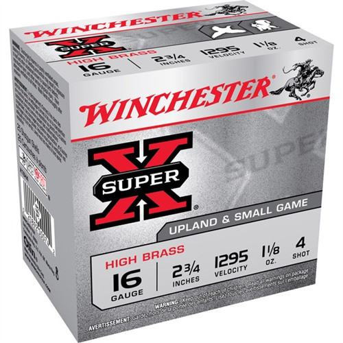 16 GAUGE 2-3/4'' 1-1/8 OZ #4 SHOT 25/BOX