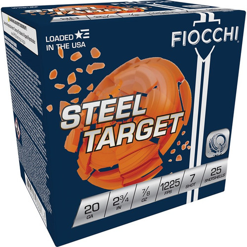 FIOCCHI AMMO 20 GA LIGHT RECOIL 7 SHOT 25/ct