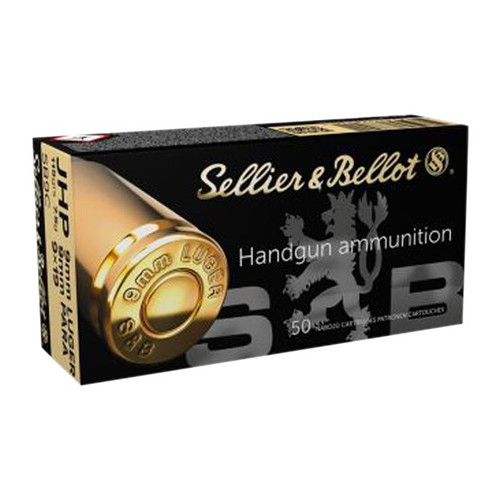 S&B 9MM 115GR JHP 50/BOX