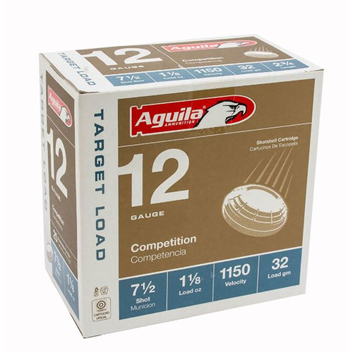 AGUILA COMPETITION 12GA 2 3/4DR 1 1/8OZ #7.5 1150FPS