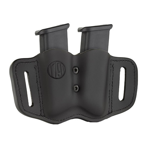 DOUBLE STACK ADJUSTABLE MAGAZINE HOLSTER STEALTH BLACK