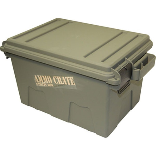 AMMO CRATE 17.2 X 10.7 X 9.2'' ARMY GREEN