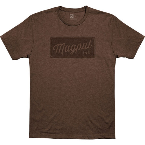 ROVER BLOCK CVC T-SHIRT 3X-LARGE BROWN HEATHER