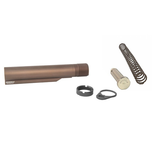 AR15 PREMIUM MILSPEC BUFFER TUBE ASSEMBLY W/SUPER 42, H3 DDC