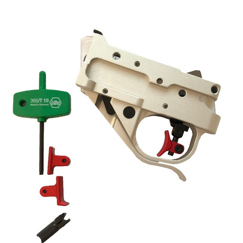 RUGER~10/22~ CALVIN ELITE RED SHOE KIT WHITE HOUSING