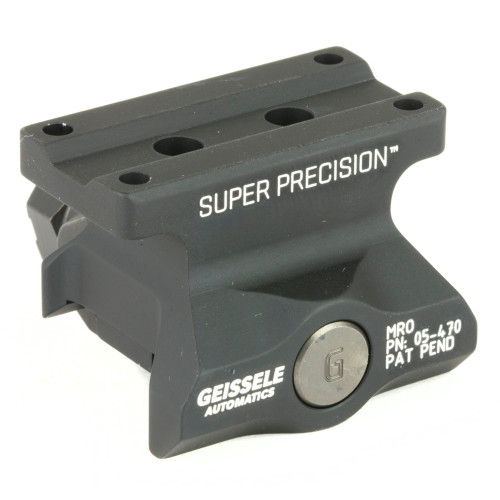 Geissele Automatics Super Precision Mount Fits Trijicon MRO Lower 1/3 Co-Witness Black 05-470B