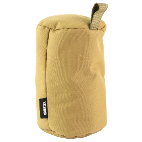 MDT Canister, Large, Shooting Bag, Grit-Lite Fill, 8"x5.75", 500D Cordura Construction, Coyote 108044-COY