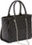 QUILTED TOTE STYLE BLACK<<BULLDOG CONCEALED CARRY PURSE 