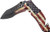 FOLDER W/CUTTER US FLAG/SSMC MTECH 3.75" DROP POINT 