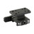 American Defense Mfg. Lightweight TR Quick Detatch Mount Lower 1/3 RMSc Footprint Anodized Finish Black AD-TR-LW-11-STD