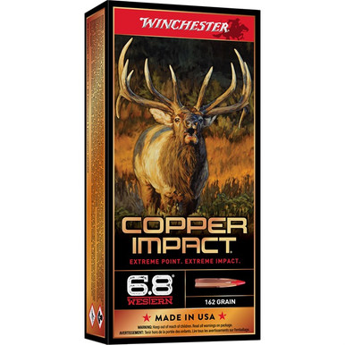  WESTERN 162GR COPPER EXTREME POINT LEAD FREE 20/BOX Ammo