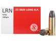 lier & Bellot Pistol & Revolver .32 S&W Long 100 Gr LRN 50/Box Ammo