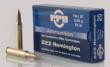 PPU Rifle Ammunition .223 Rem 55 Gr FMJ-BT 3240 Fps 20/ct  Rifle Ammunition .223 Rem 55 Gr FMJ-BT 3240 Fps 20/ct Ammo