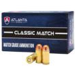 Atlanta Arms Classic Match Grade Ammo .380 ACP 100gr FMJ 800 Fps 50/ct anta Arms Classic Match Grade .380 ACP 100gr FMJ 800 Fps 50/ct Ammo