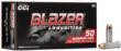  Blazer Aluminum Handgun Ammunition .38 Spl ( P) 125 Gr JHP 945 Fps 50/ct Ammo