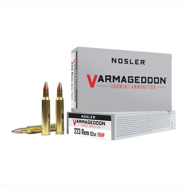 REMINGTON 62GR FLAT BASE HOLLOW POINT 20/BOX Ammo