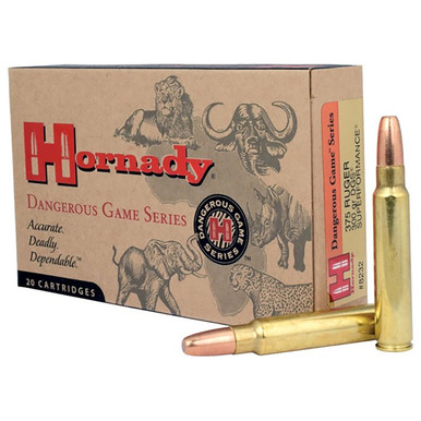  RUGER 300GR DANGEROUS GAME SOLID 20/BOX Ammo