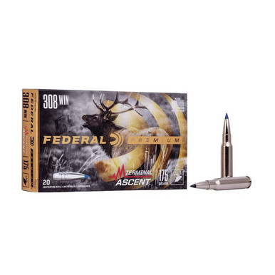  WINCHESTER 175GR TERMINAL ASCENT 20/BOX Ammo