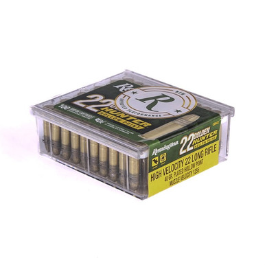 DEN HUNTER 22 LONG RIFLE 40GR PLATED HOLLOW POINT 100/BOX Ammo