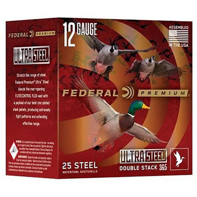 RA STEEL 12 GAUGE 3 1-1/4OZ #2 & #4 1450 FPS 25/BOX Ammo