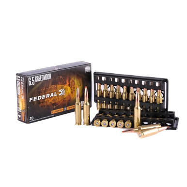 ION 6.5 CREEDMOOR 140GR POLYMER TIPPED 20/BOX Ammo