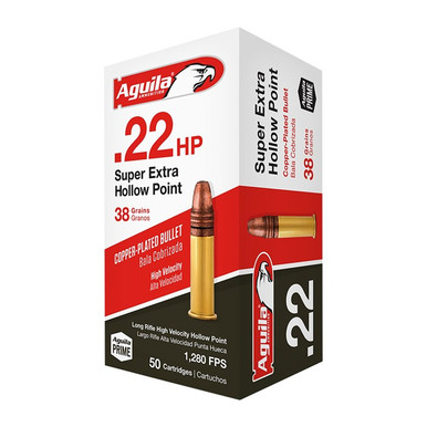 LR 38GR COPPER PLATED HOLLOW POINT 50/BOX Ammo