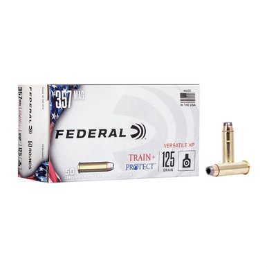  MAGNUM 125GR VERSATILE HOLLOW POINT 50/BOX Ammo