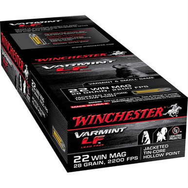 WINCHESTER MAGNUM 25GR JACKETED HOLLOW POINT 50/BOX Ammo