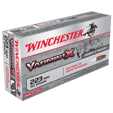 CHESTER VARMINT X 223 REM 40GR POLYMER TIP 20/BX Ammo