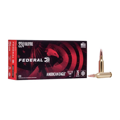  VALKYRIE 75GR FULL METAL JACKET 20/BOX Ammo