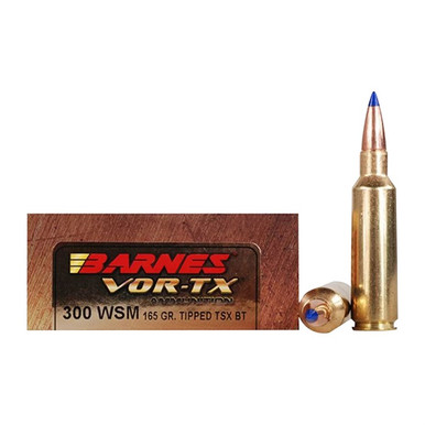  WSM 165GR TIPPED TRIPLE-SHOCK X BOAT TAIL 20/BOX Ammo