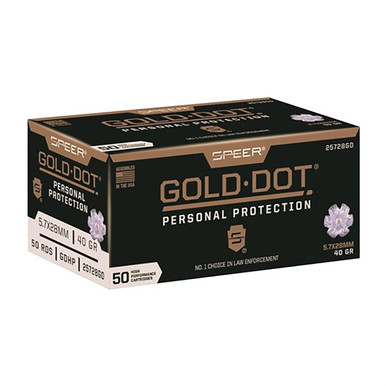 X28MM 40GR HOLLOW POINT 50/BOX Ammo