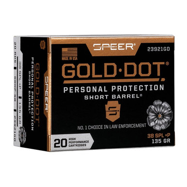  GOLD DOT 25ACP 35GR HP 20/Box Ammo