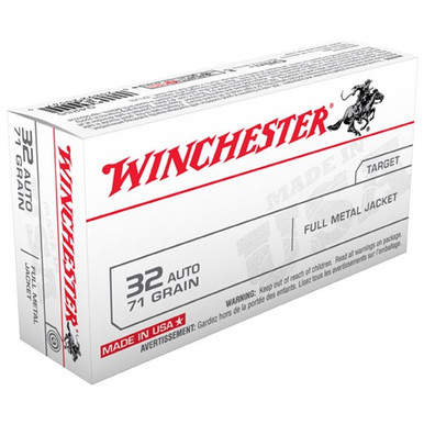  USA 32ACP 71GR FMJ 50/BOX Ammo