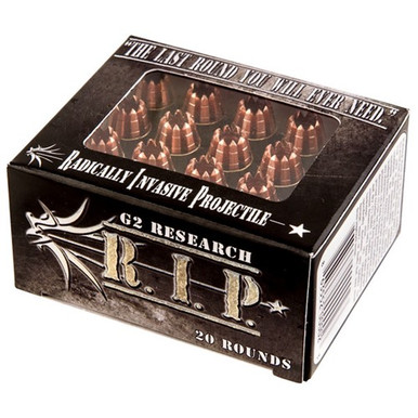G2R RIP 45ACP 162GR 20/BOX RIP 45ACP 162GR 20/BOX Ammo