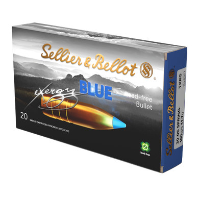  EXERGY BLUE 3006 180GR SF 20/BOX Ammo