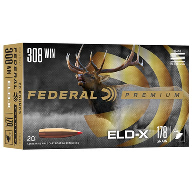  PREM 308WIN 178GR ELDX 20/Box Ammo