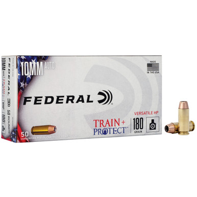  TRAIN/PROTCT 10MM 180GR VHP 50 Ammo